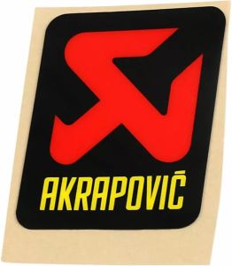 AKRAPOVIC P-VST4PO általános csere-matrica Matricák és kiállító állványok