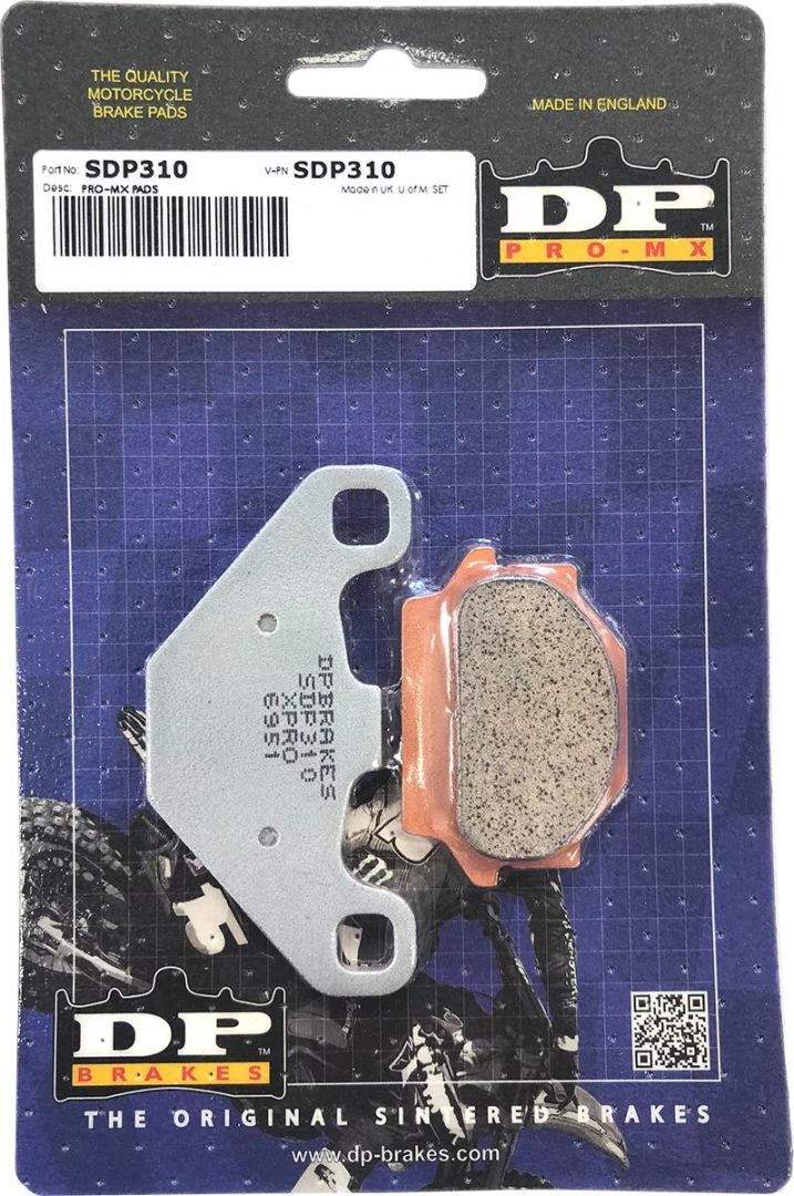 Dp brakes SDP310 SDP Pro-MX szinterelt fékbetétek Fékbetét 1