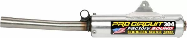 Pro circuit SH87250-304 304 Silencer Kipufogó dob - Slip On 0