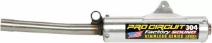 Pro circuit SH87250-304 304 Silencer Kipufogó dob - Slip On