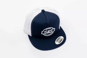 S&S CYCLE 510-0736 Trucker kalap Motoros maszk, arcvédő, sapka és sál