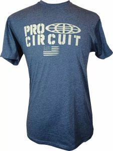 Pro circuit 646200-020 Logo Flag póló Kipufogó leömlők és összekötő csövek
