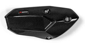 AKRAPOVIC hõ pajzs karbon Motor kipufogó alkatrész