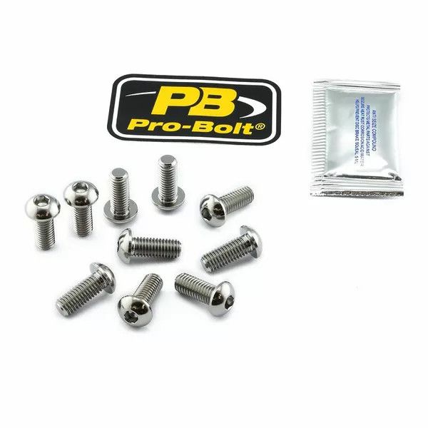 Pro bolt TI10DISCDUC30 fékrotor rögzítőcsavar készlet Féktárcsa és alkatrészei 0