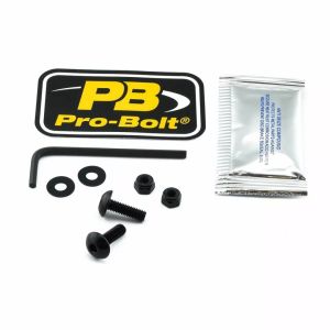 Pro bolt NPLATEBK rendszámtábla csavarok Rendszámtartó