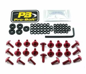 Pro bolt FKA175R Alumínium Fairing Boltkészlet Kawasaki számára Szélvédő és karosszéria rögzítő alkatrész
