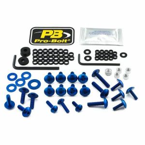 Pro bolt FKA371B alumínium vásárló csavarkészlet Kawasaki számára Szélvédő és karosszéria rögzítő alkatrész