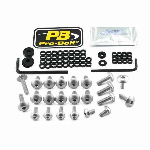 Pro bolt Fya356s alumínium vásárló csavarkészlet a yamaha számára Szélvédő és karosszéria rögzítő alkatrész 0