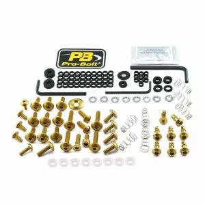 Pro bolt Fya407Qrakg alumínium vásárló csavarkészlet a Yamaha számára Szélvédő és karosszéria rögzítő alkatrész