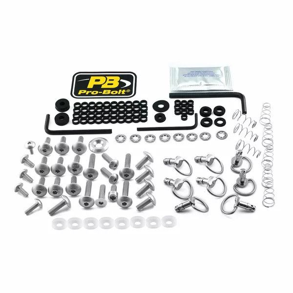 Pro bolt Fya407QRS alumínium vásárló csavarkészlet a Yamaha -hoz Szélvédő és karosszéria rögzítő alkatrész 0