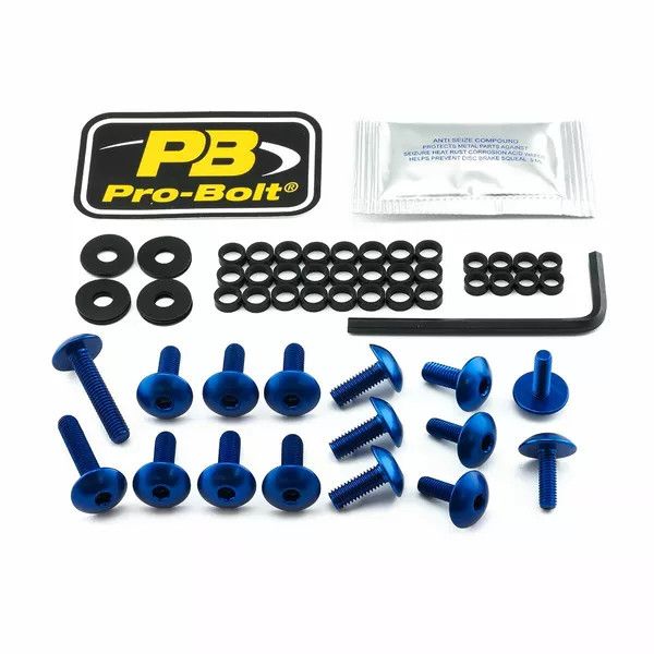 Pro bolt Fya500b alumínium vásárló csavarkészlet a Yamaha számára Szélvédő és karosszéria rögzítő alkatrész 0