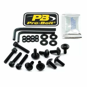 Pro bolt Fya510bk alumínium vásárló csavarkészlet a yamaha számára Szélvédő, fejidom