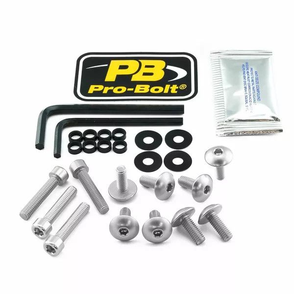 Pro bolt Fya510s alumínium vásárló csavarkészlet a yamaha számára Szélvédő és karosszéria rögzítő alkatrész 0