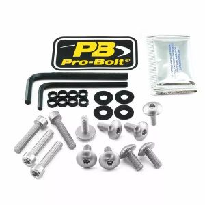 Pro bolt Fya510s alumínium vásárló csavarkészlet a yamaha számára Szélvédő, fejidom