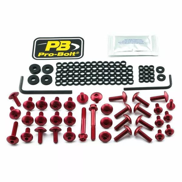 Pro bolt Fya670R alumínium vásárló csavarkészlet a Yamaha számára Szélvédő és karosszéria rögzítő alkatrész 0