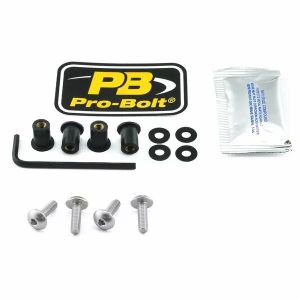 Pro bolt SK4S alumínium képernyő csavarkészlet Szélvédő, fejidom