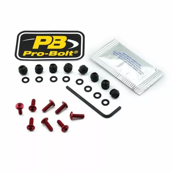 Pro bolt SKDUC8R alumínium képernyő csavarkészlet Szélvédő és karosszéria rögzítő alkatrész 0