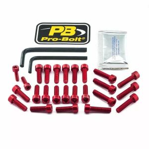 Pro bolt EBM820R alumínium motor csavarkészlet a BMW -hez Karosszéria rögzítő, csavar Body H&A
