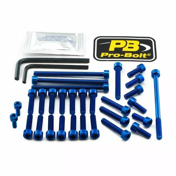 Pro bolt Edu034b alumínium motor csavarkészlet a Ducati számára Karosszéria rögzítő, csavar Body H&A 0