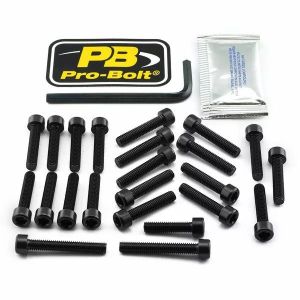 Pro bolt Eho430bk alumínium motor csavarkészlet a honda számára Karosszéria rögzítő, csavar Body H&A