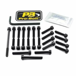 Pro bolt ESU330BK alumínium motor csavarkészlet a Suzuki számára Karosszéria rögzítő, csavar Body H&A