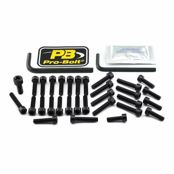 Pro bolt EYA283BK alumínium motor csavarkészlet a BMW -hez Karosszéria rögzítő, csavar Body H&A 0