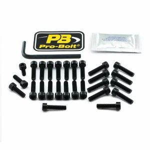 Pro bolt EYA650BK alumínium motor csavarkészlet a BMW -hez Karosszéria rögzítő, csavar Body H&A