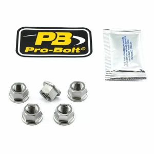 Pro bolt Ti5spn10 titán lánckerék diófélék Karosszéria rögzítő, csavar Body H&A