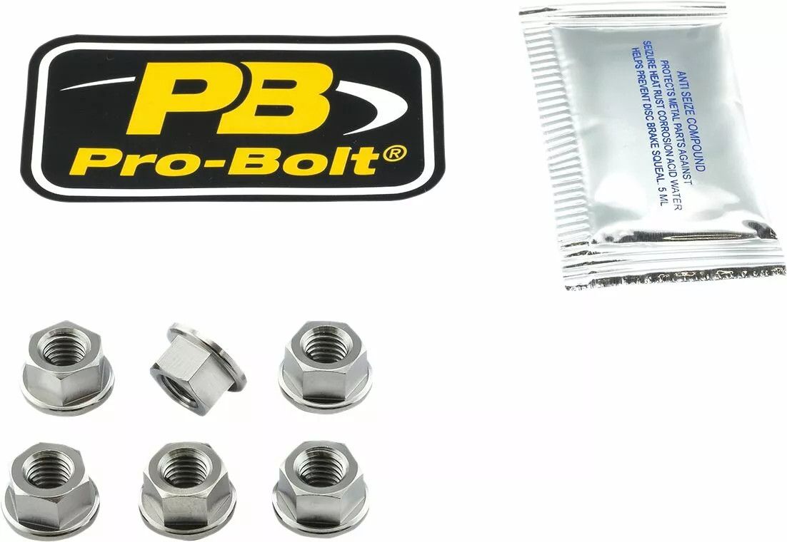 Pro bolt Ti6spn8 titán lánckerék diófélék Karosszéria rögzítő, csavar Body H&A 1