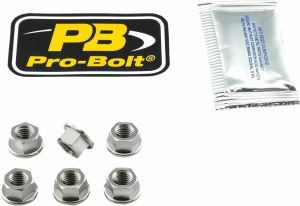Pro bolt Ti6spn8 titán lánckerék diófélék Karosszéria rögzítő, csavar Body H&A 1