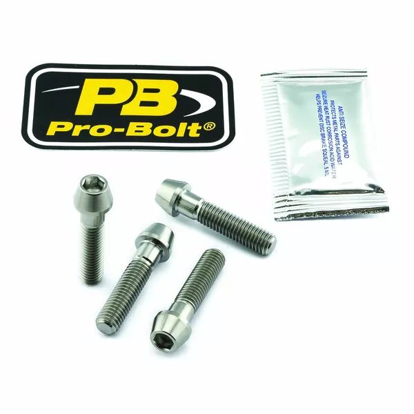 Pro bolt Tifapinch100 tengelycsípő csavarkészlet titán, elülső Féltengely 0