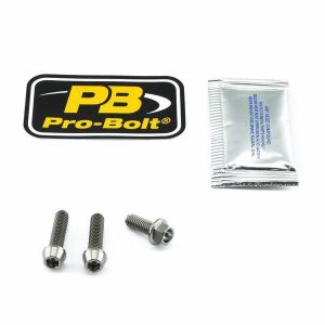 Pro bolt TIBCPERCH220 Titanium Brake & Kuplungkar szorítócsavar készlet Kormányra szerelhető kiegészítő