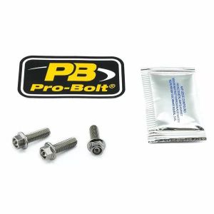 Pro bolt TIBCPERCH500 Titanium Brake & Kuplungkar szorítócsavar készlet Kormányra szerelhető kiegészítő
