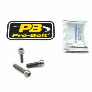 Pro bolt TIBCPERCH520 Titanium Brake & Kuplungkar szorítócsavar készlet Kormányra szerelhető kiegészítő 1