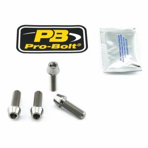 Pro bolt TICLIPBAR150 titán csíptetős / kormányrúd-rögzítő csavarkészlet Kormányra szerelhető kiegészítő