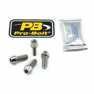 Pro bolt TICLIPBAR290 titán csíptetős / kormányrúd-rögzítő csavarkészlet Kormányra szerelhető kiegészítő