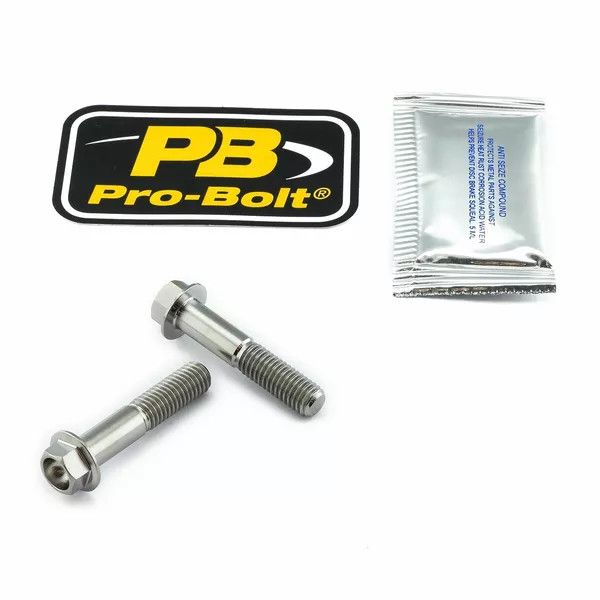 Pro bolt TICLIPBAR60 titán csíptetős / kormányrúd-rögzítő csavarkészlet Kormányra szerelhető kiegészítő 0