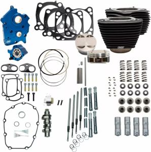 S&S CYCLE 310-1105B 128" Power Package Motor Performance Kit Motorblokk alkatrész