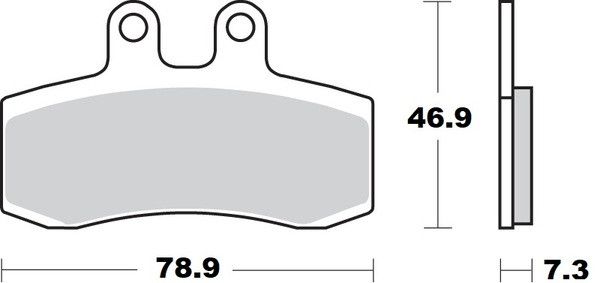 Moto-master 411704 Kerámia fékbetétek Fékbetét 0