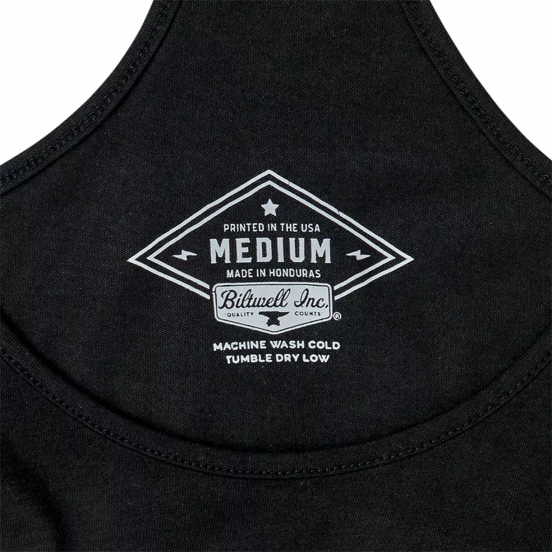 Biltwell 8142-045-004 Nők Surf Tank Top Motoros póló, trikó 5
