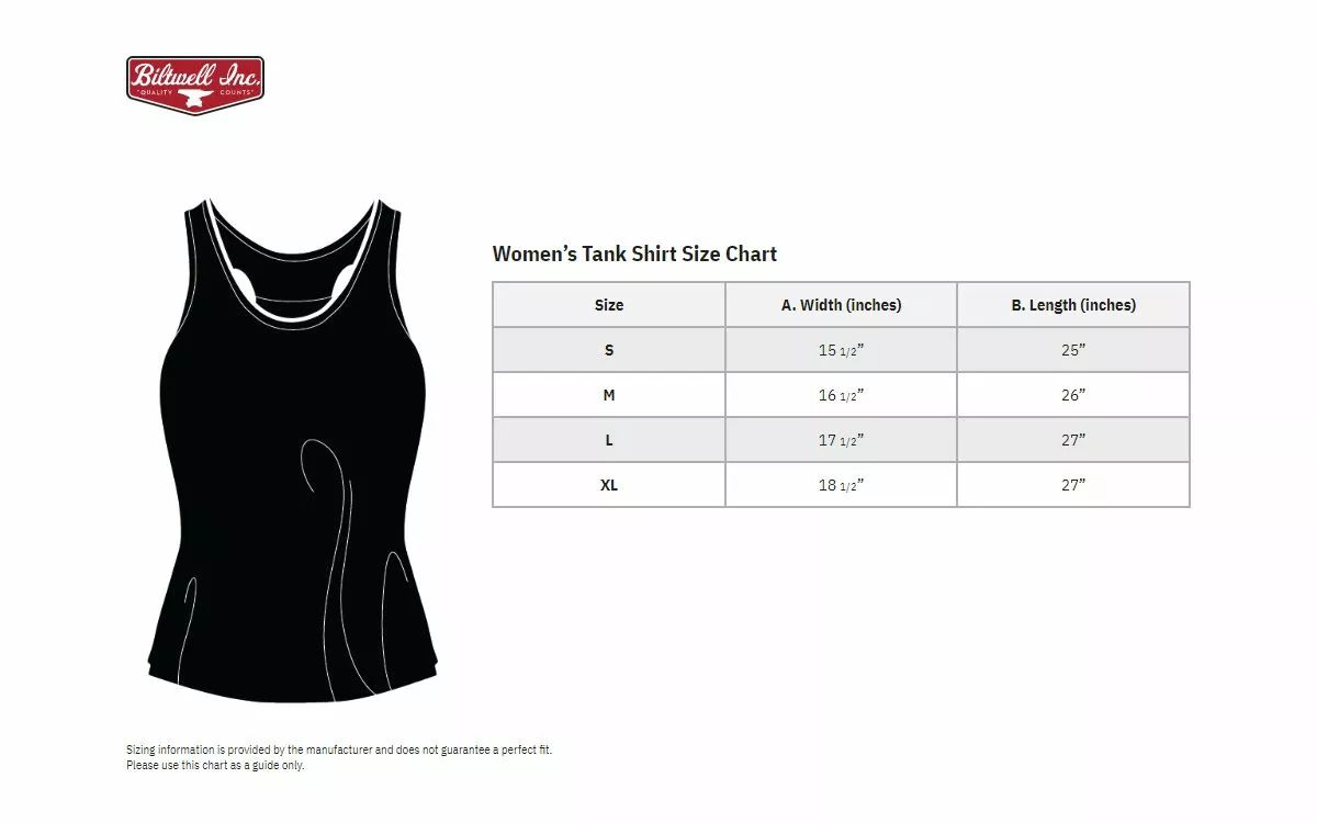Biltwell 8142-045-004 Nők Surf Tank Top Motoros póló, trikó 6