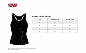 Biltwell 8142-045-004 Nők Surf Tank Top Motoros póló, trikó 6