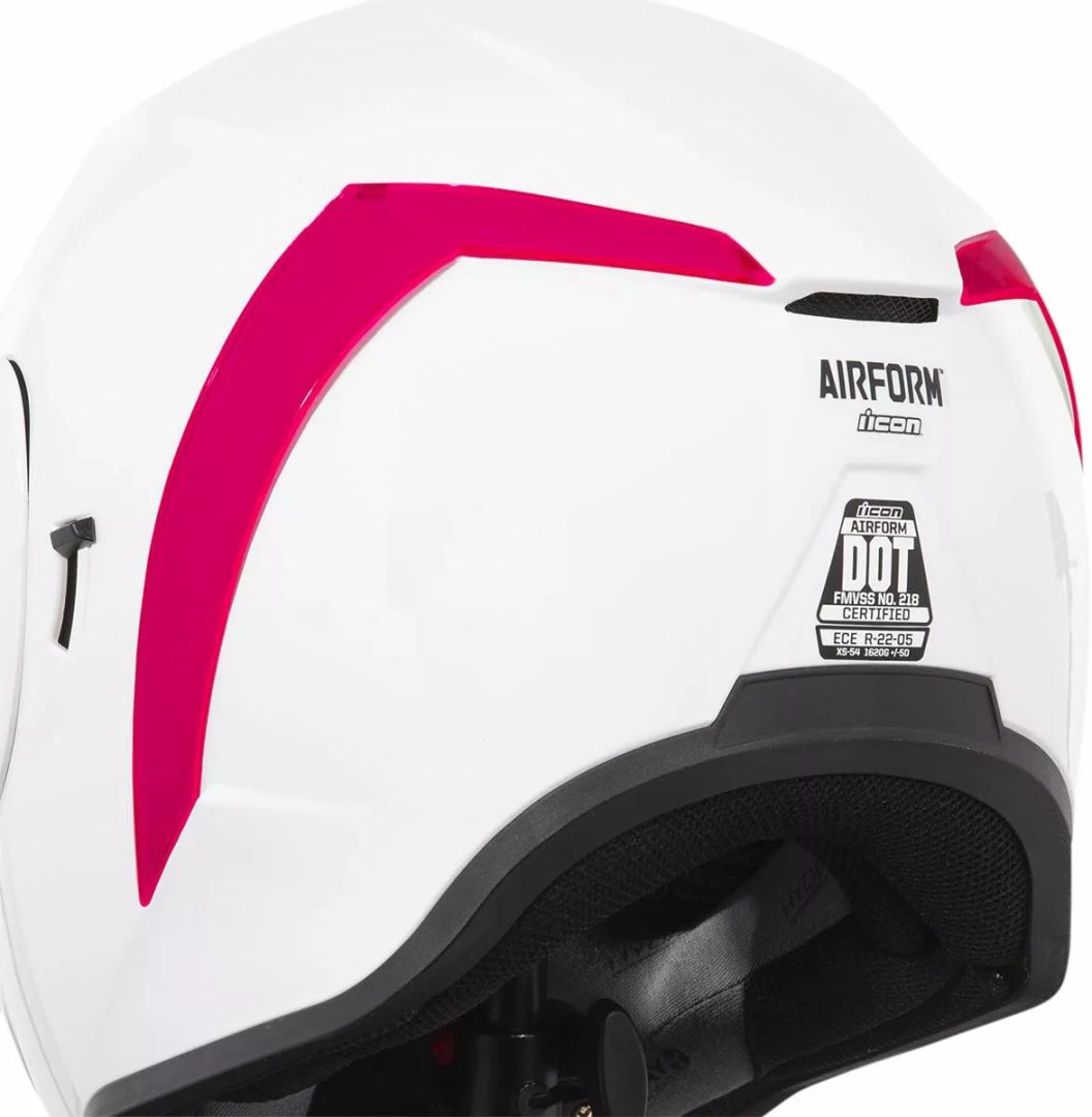 Icon 0133-1310 AirForm ™ bukóSISAK hátsó spoiler Bukósisak alkatrész 0