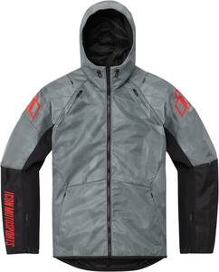 Icon Kabát AIRFRM BSCAR CE GY XL Motoros kabát