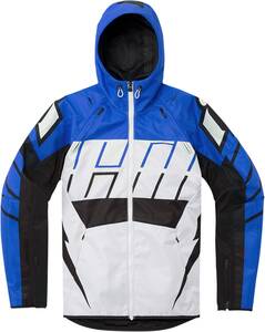 Icon Kabát AIRFRM RETRO CE BL XL Motoros kabát