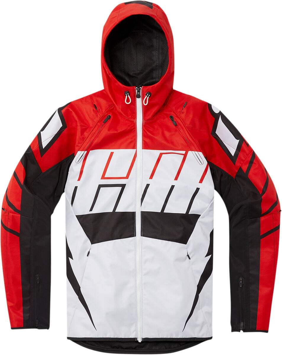 Icon Kabát AIRFRM RETRO CE RD SM Motoros kabát 0