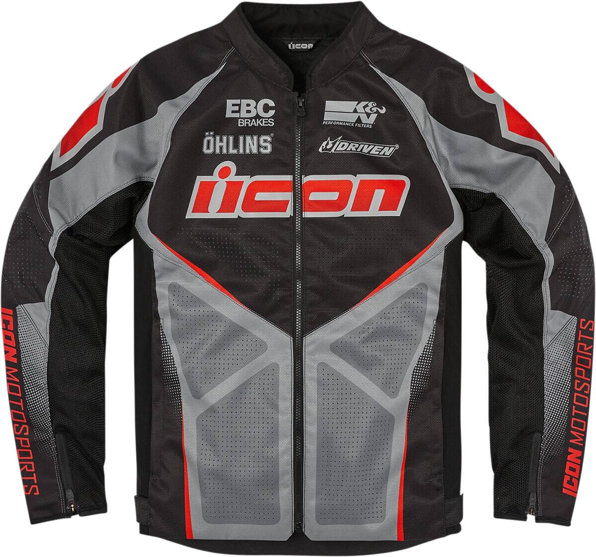 Icon Kabát huligán U-BOLT fekete 3X Motoros kabát 0