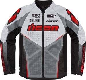 Icon Kabát huligán U-BOLT RD 2X Motoros kabát