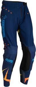 Moose racing soft-goods Agroid nadrág - Navy/Orange - 30 Motokrossz nadrág