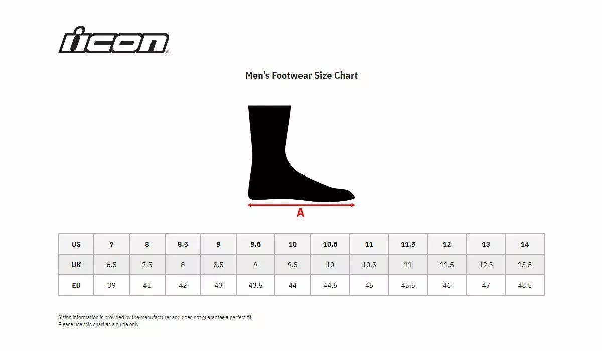 Icon 3403-1164 Stormhawk Boots Utcai és gyorsasági sport cipő 10